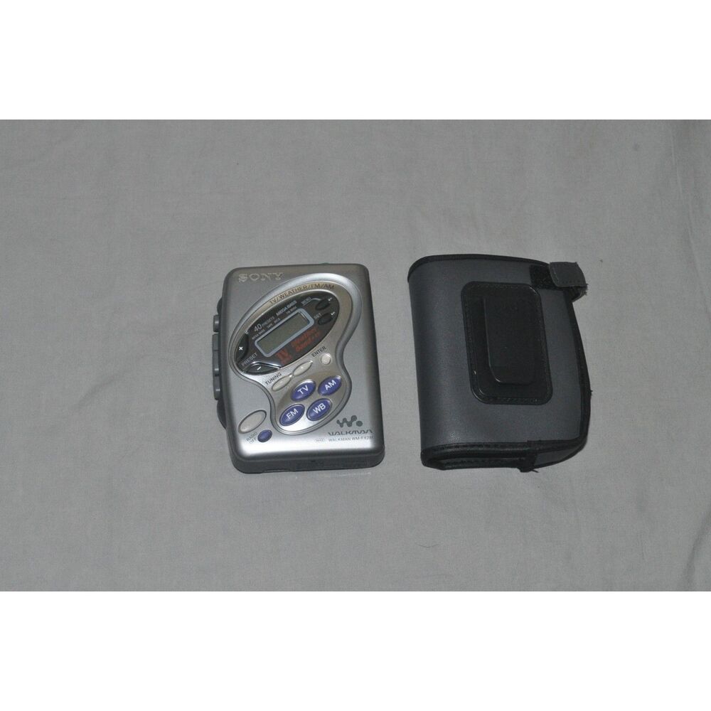 Sony WM-FX281 Cassette Walkman with Digital Tuner AM/FM/Weather - TESTED WORKS